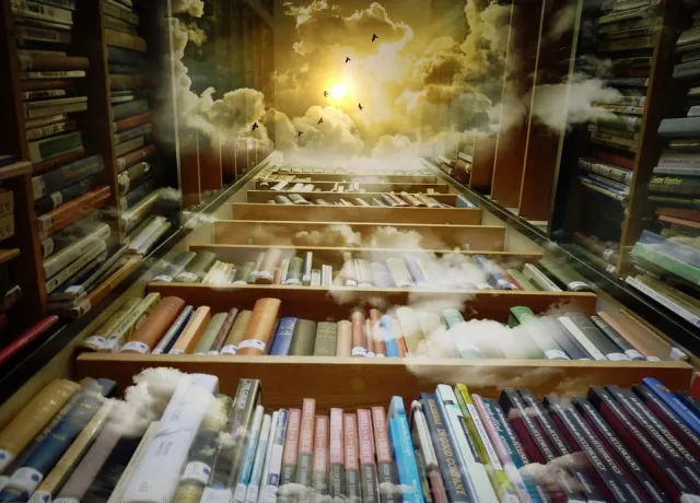 Virtualna izložba : Knjižničari u vremenu i mašti